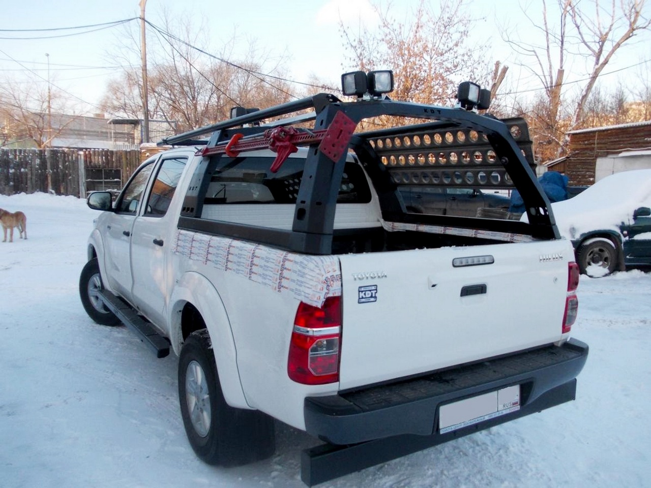картинка Каркас грузовой Toyota HILUX до и после 2015 многофункциональный комплектация 1