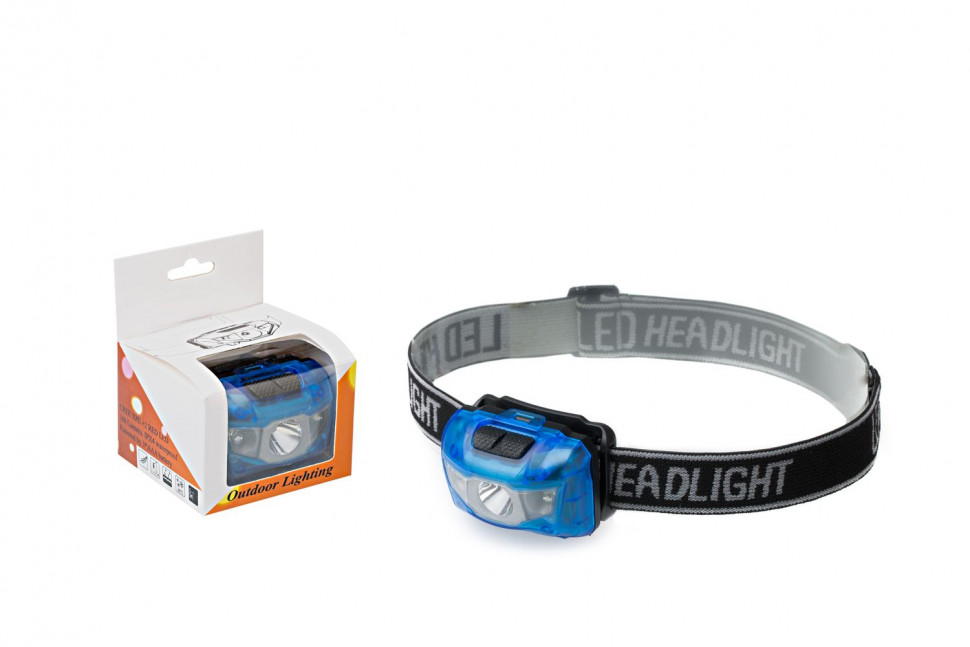 Налобный фонарь PRO-GH802, CREE XPE Led 3W, 2*Red Led