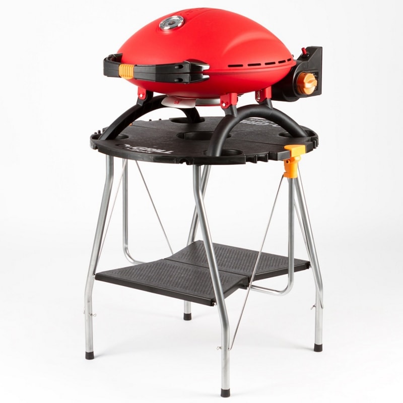 картинка Газовый гриль O-GRILL 800T RED