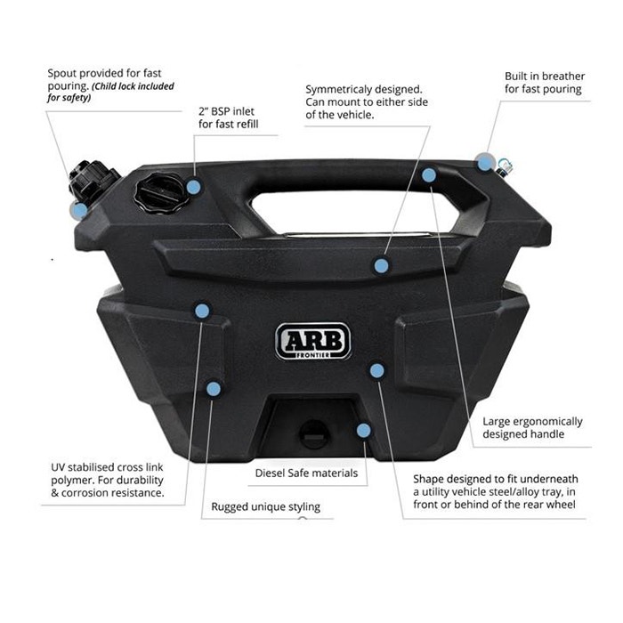 Бак топливный ARB переносной дизель 30L