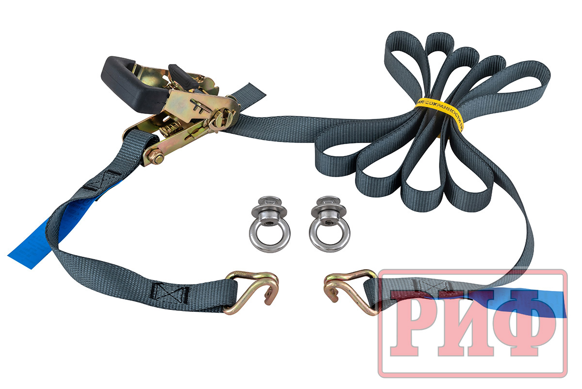 картинка Крепеж для крепления груза к алюминиевому багажнику (платформе) РИФ