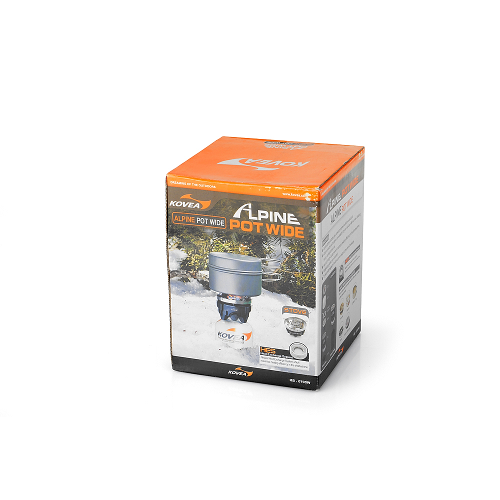 картинка Горелка газовая KOVEA KB-0703W Alpine Pot Wide