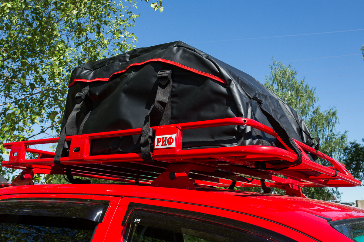 картинка Бокс РИФ на крышу мягкий (100x80x40 см)