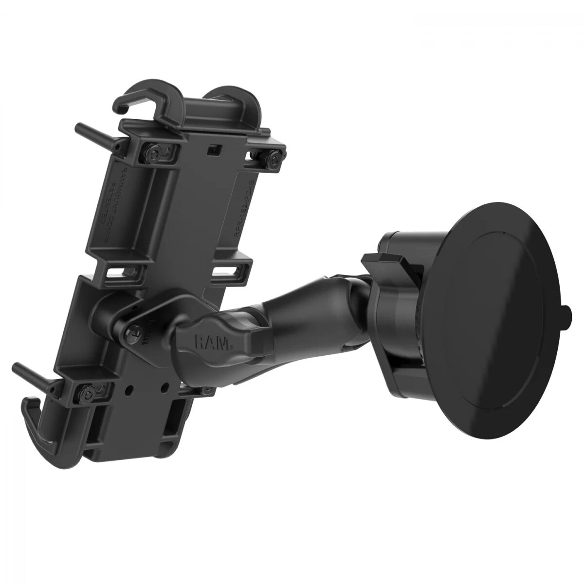 RAM-B-166-PD4-2QCCIGU RAM Quick-Grip XL на авто для больших смартфонов, муфта 95 мм шары 25 мм (1")