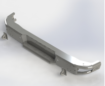 картинка Бампер задний Тойота Прадо 150 2009-2020 Покрытие Raptor + цинк