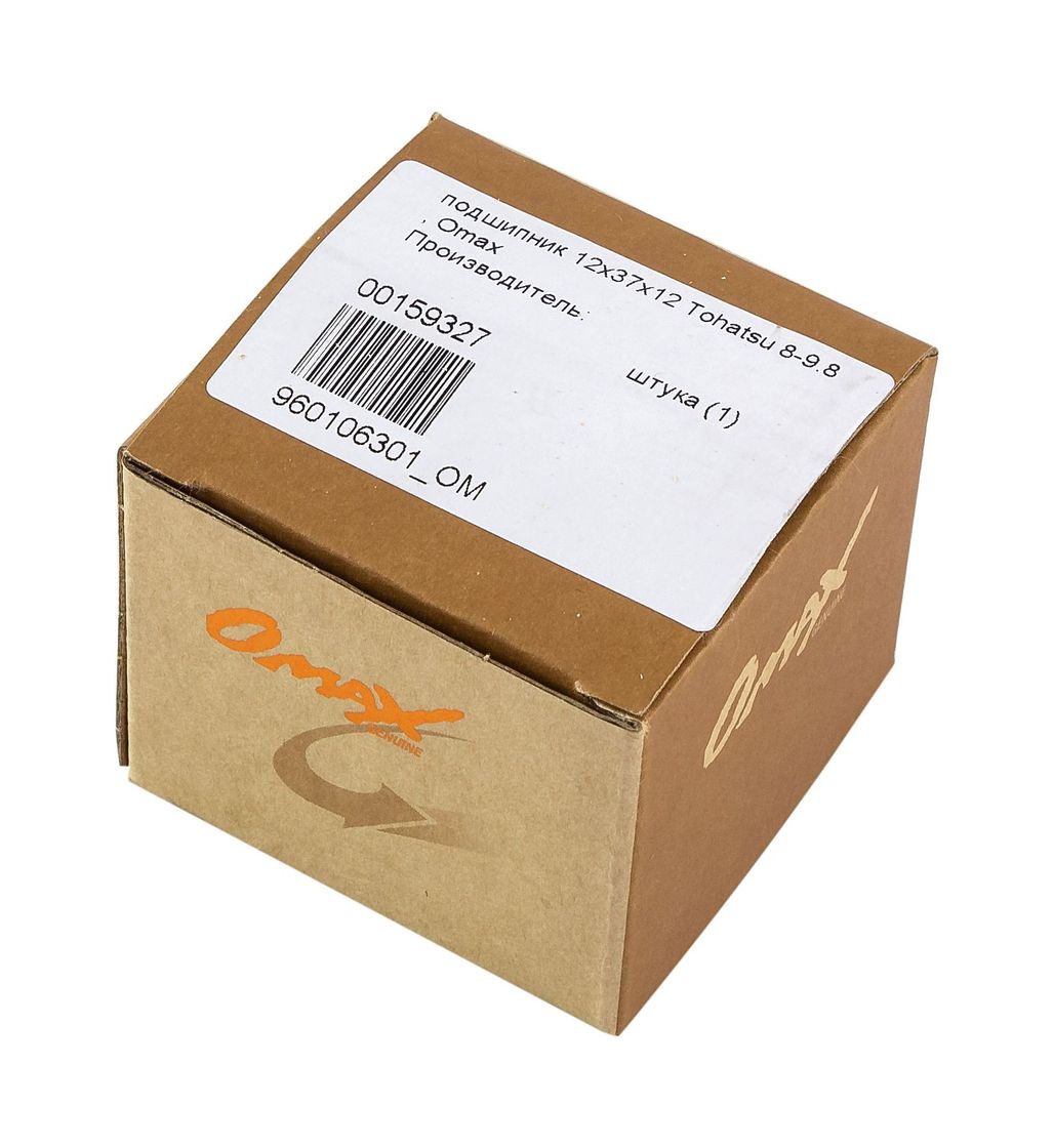 картинка Подшипник 12x37x12, Tohatsu/Mercury 8-9.8, Omax