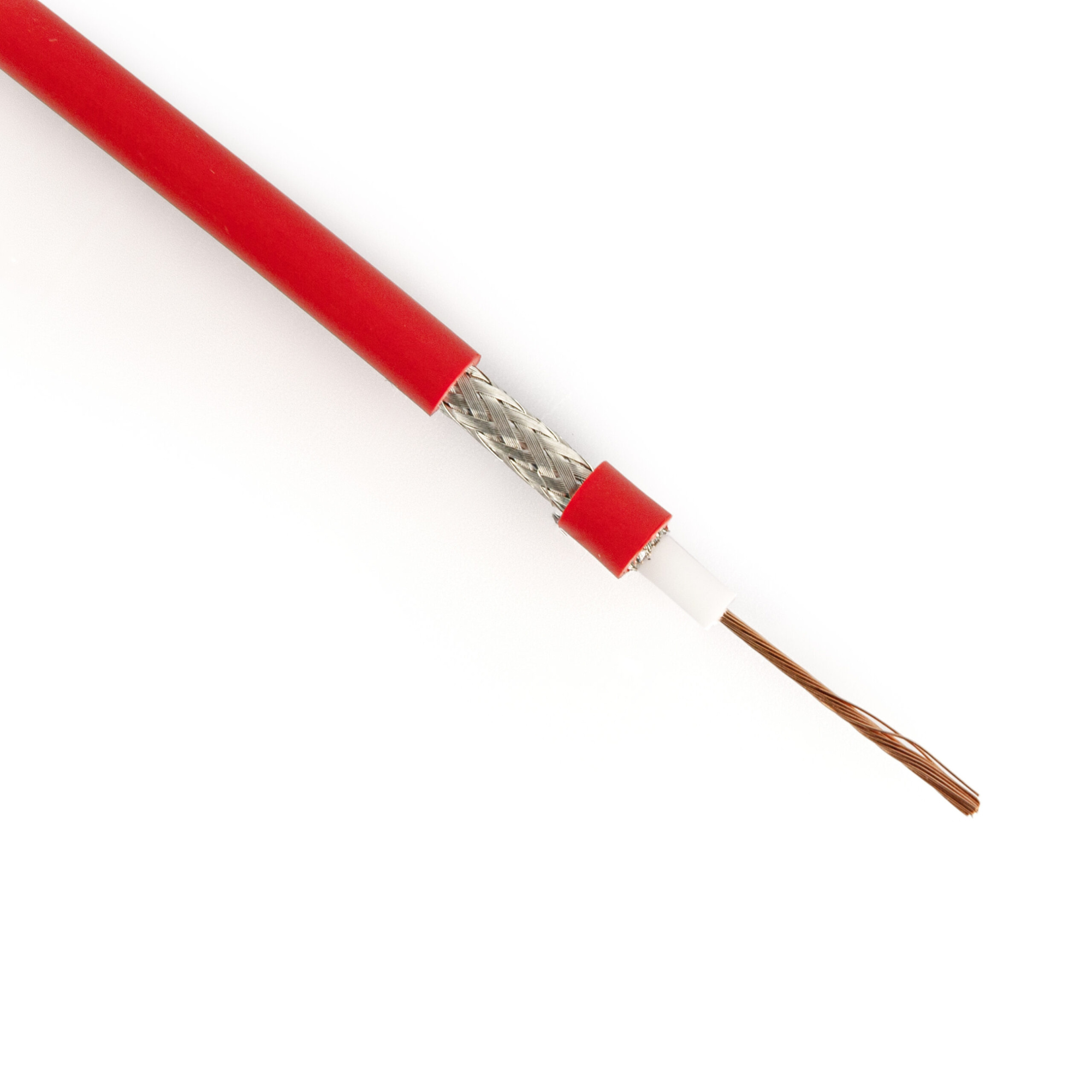картинка Кабель Терек RG-58 красный