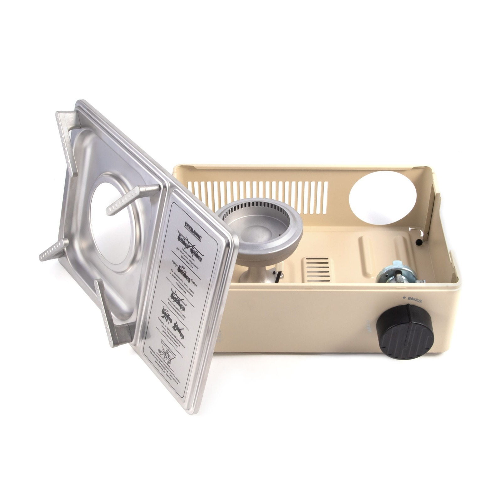 картинка Плита газовая портативная СЛЕДОПЫТ Premium-CUBIC