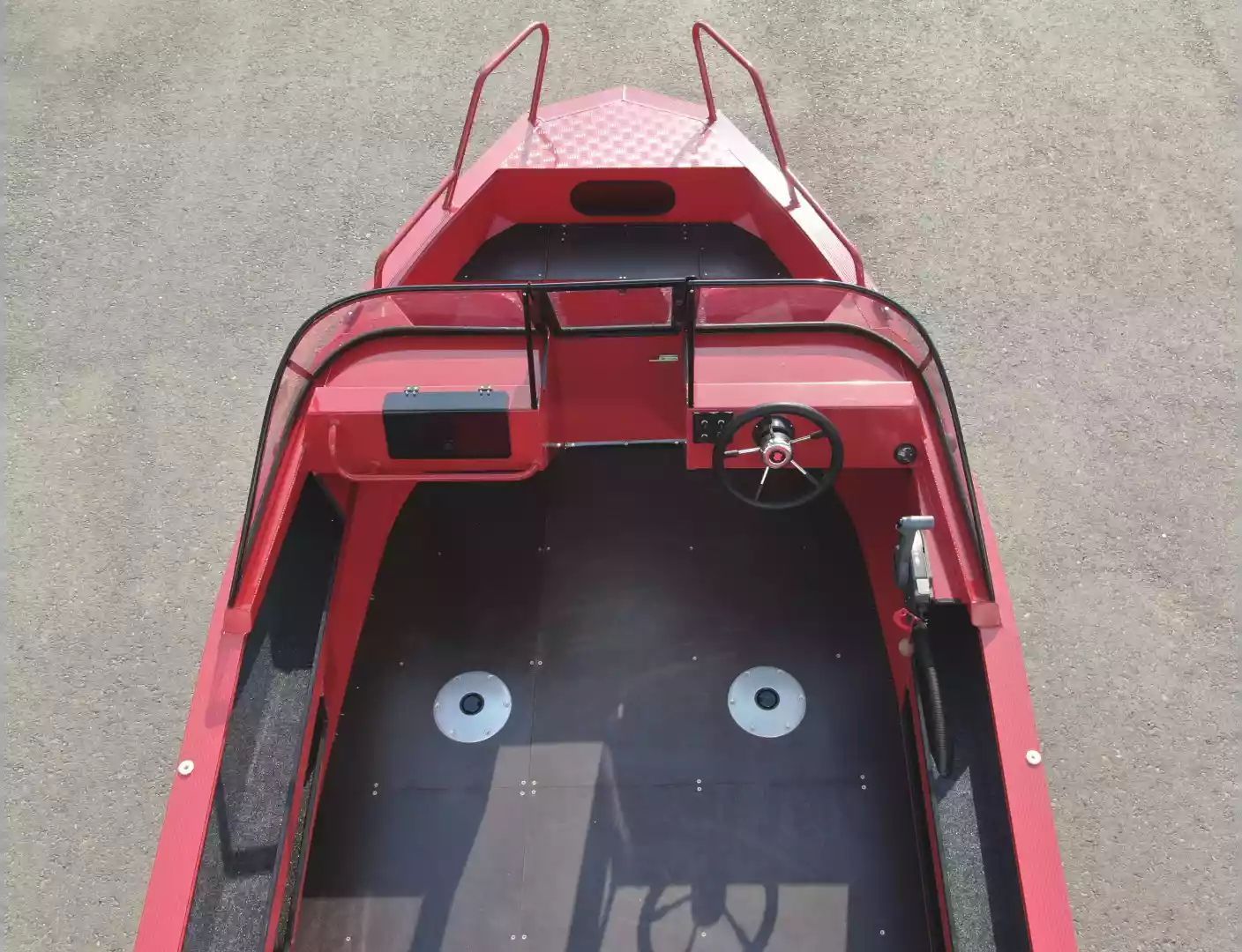 картинка Моторная лодка, Neman 500 DC NEW, зел./серая