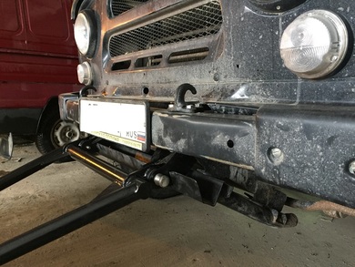 картинка Снеговой отвал BIZON для УАЗ HUNTER поворотный