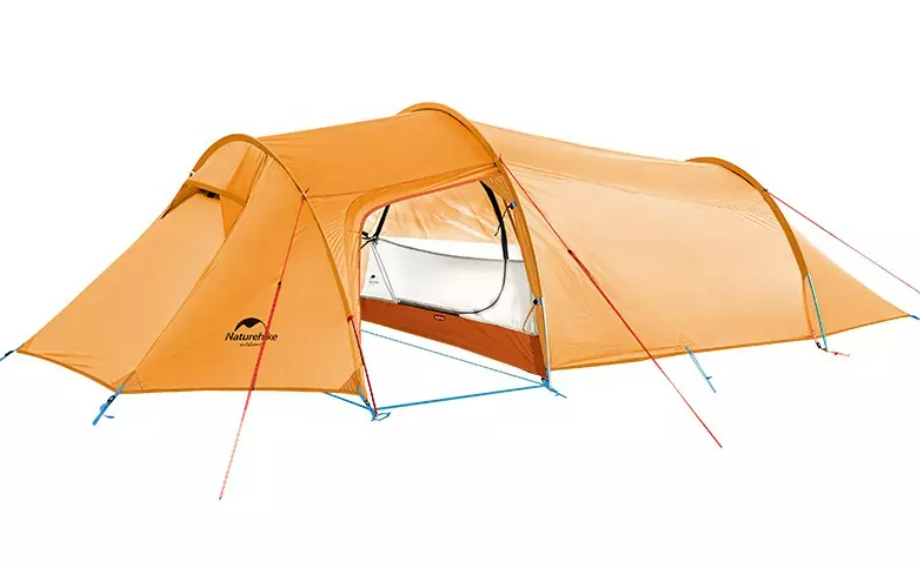 картинка Палатка Naturehike Opalus 3-местная, алюминиевый каркас, оранжевый