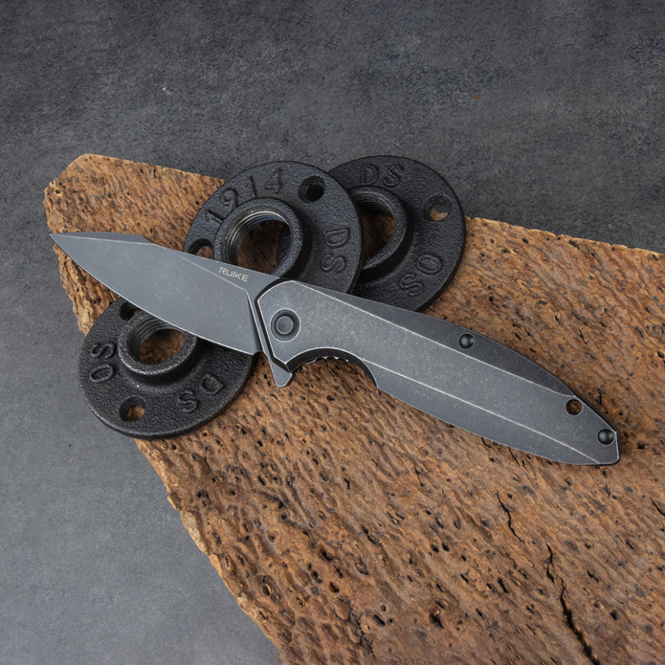картинка Нож Ruike P128-SB черный