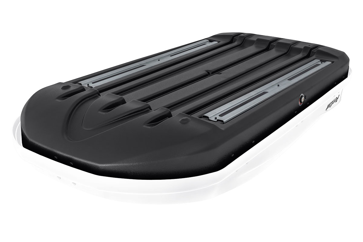 картинка Бокс автомобильный на крышу Pentair PYTHON 400L белый глянец, двусторонний