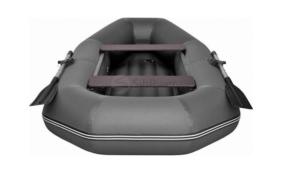 картинка Надувная лодка ПВХ Агул 275 НД, серый, SibRiver