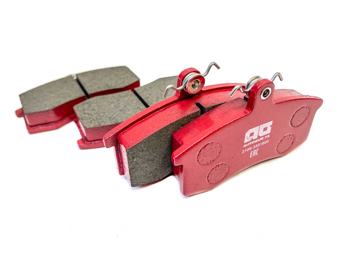 картинка Колодки тормозные ВАЗ 2108-15 (к-т 4 шт.) Автогур73