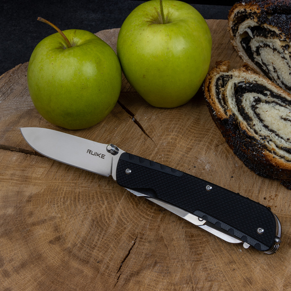 картинка Нож multi-functional Ruike Trekker LD31-B черный