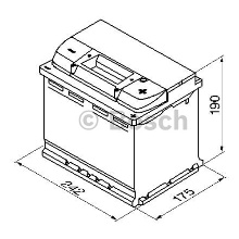 картинка Аккумулятор 60е 560 408 054 S4 Silver (S40 050)