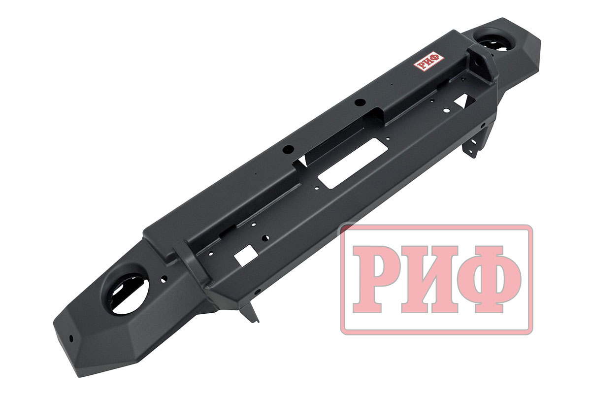 картинка Бампер РИФ силовой передний Jeep Wrangler JL 2018+