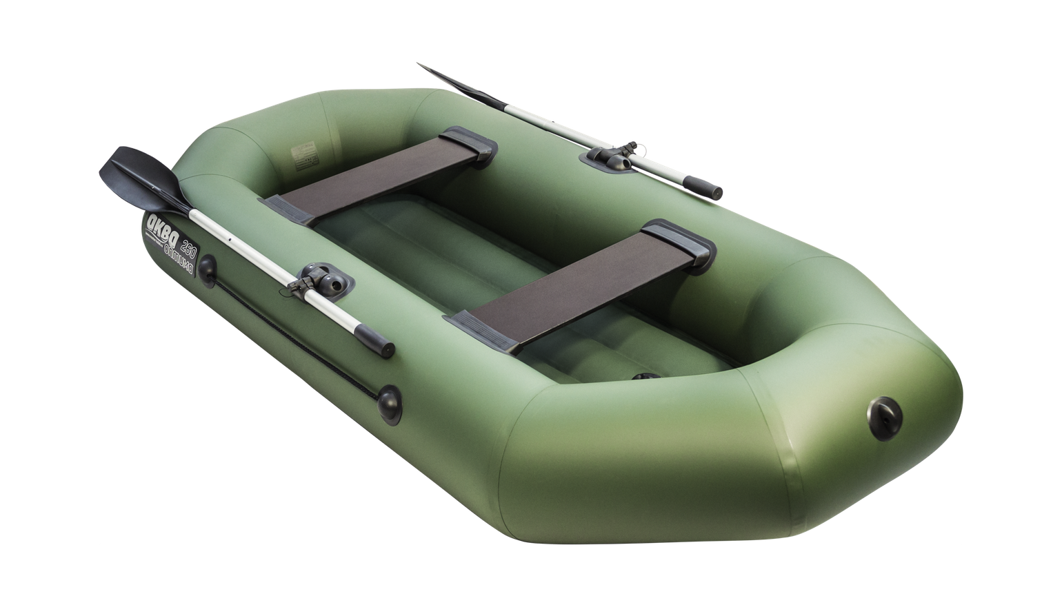 картинка Надувная лодка ПВХ, АКВА-ОПТИМА 260 НД, зеленый