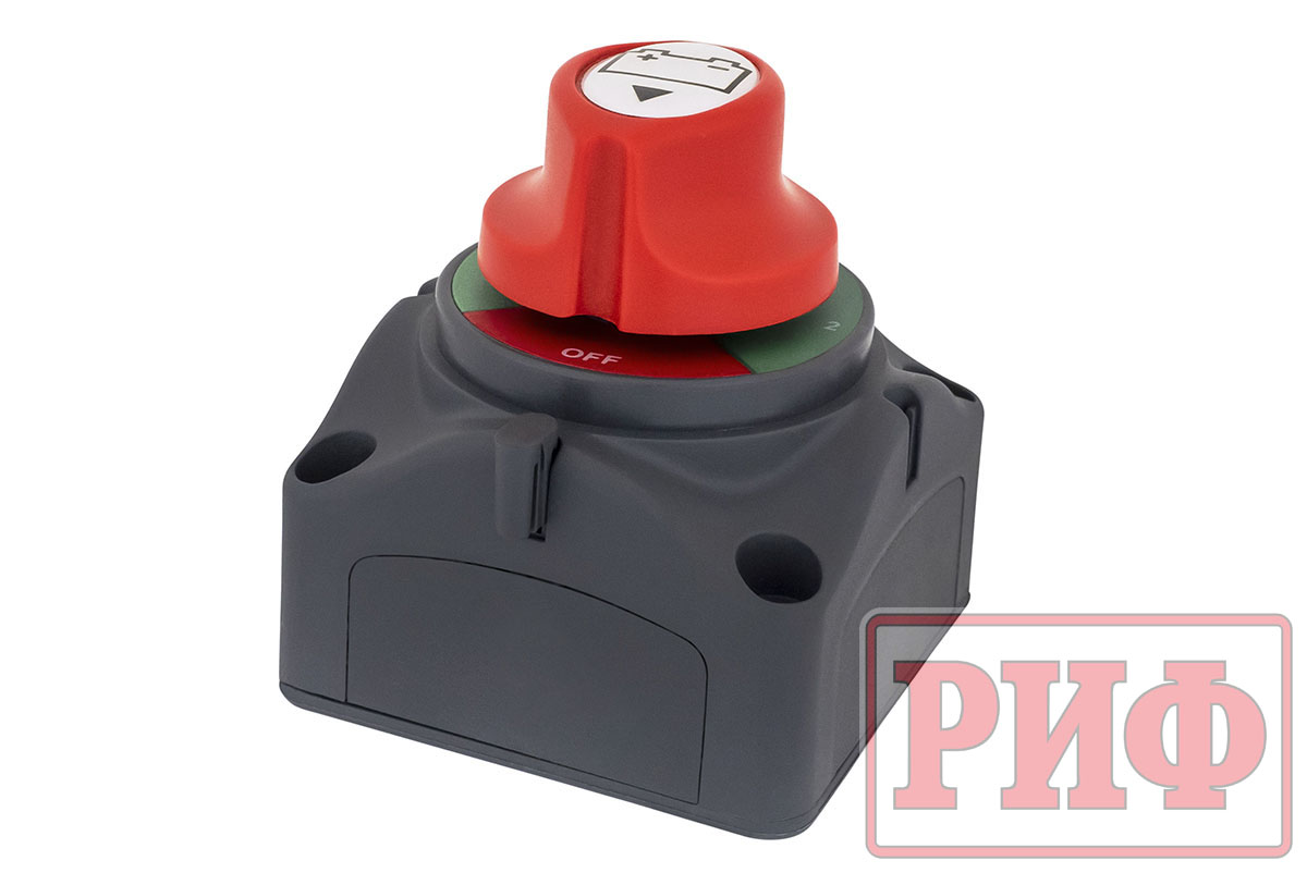 картинка Переключатель АКБ и выключатель массы РИФ 12-48В 275А