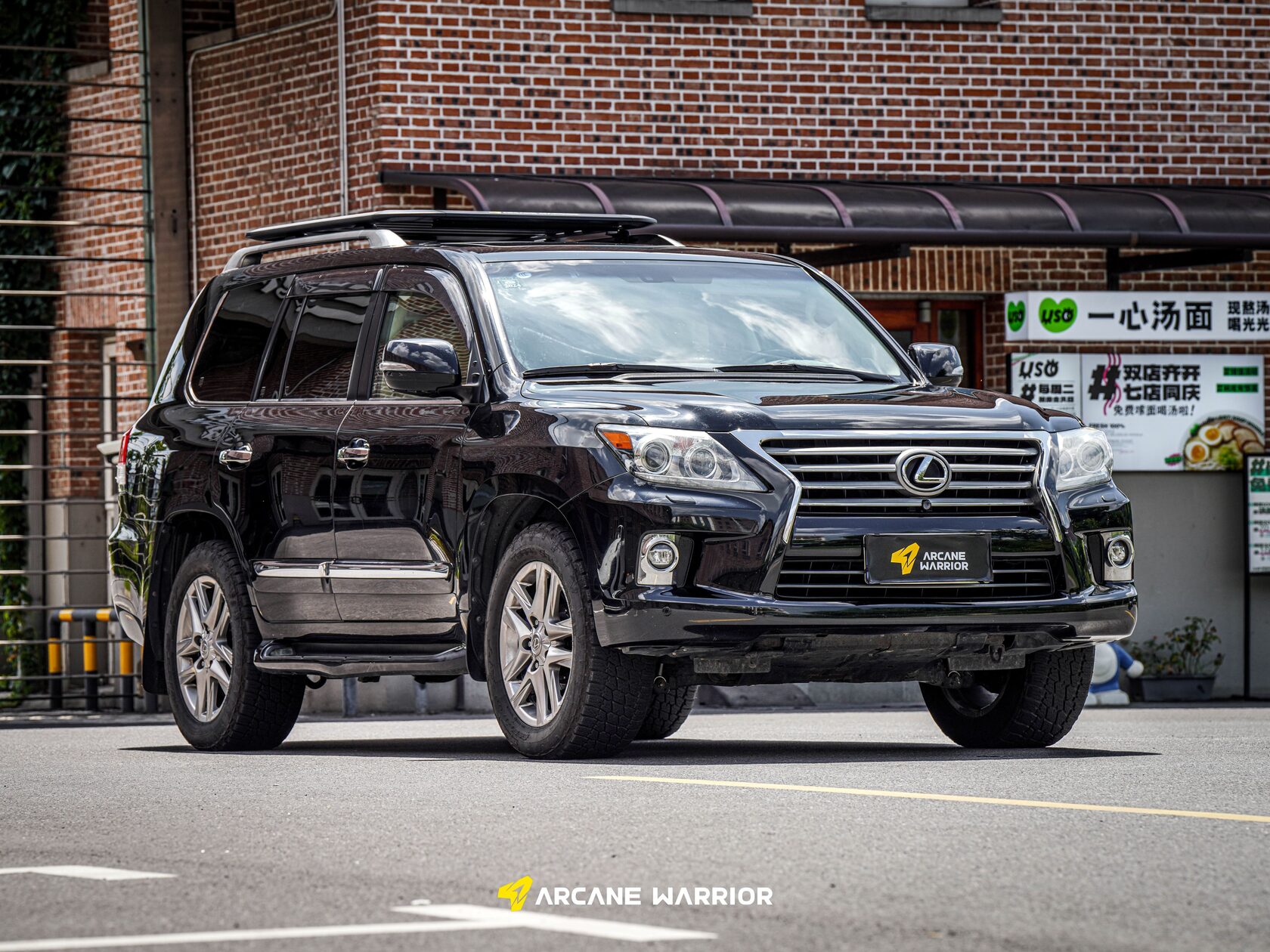 картинка Багажник экспедиционный STORM Roof Rack для LEXUS LX570 (2007-2013)