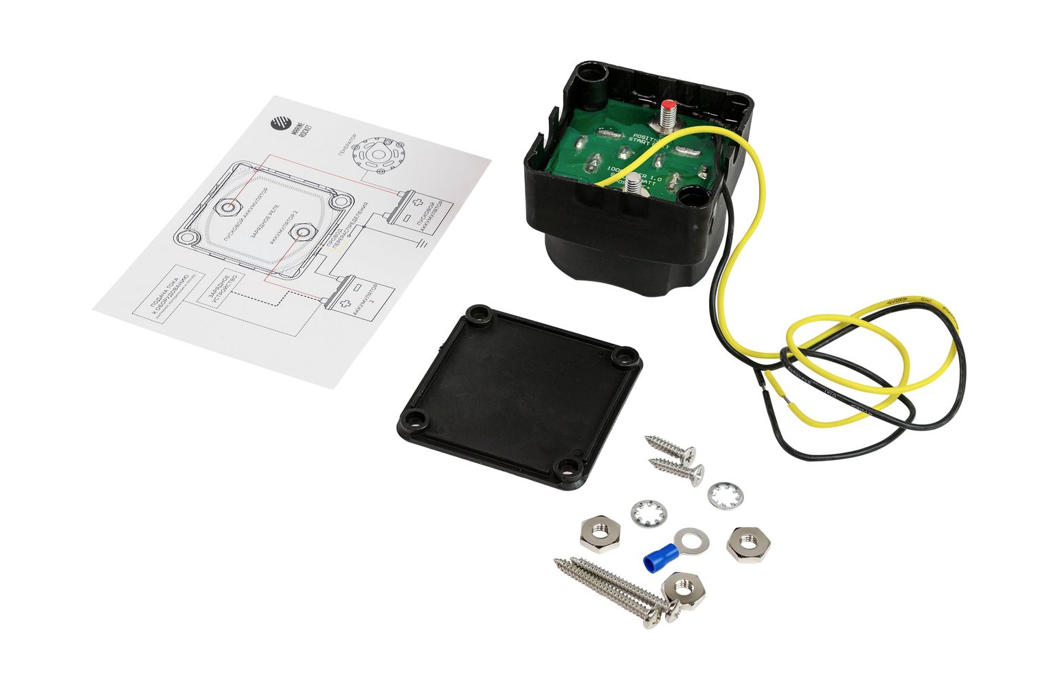 картинка Реле зарядное 12V 140, Marine Rocket