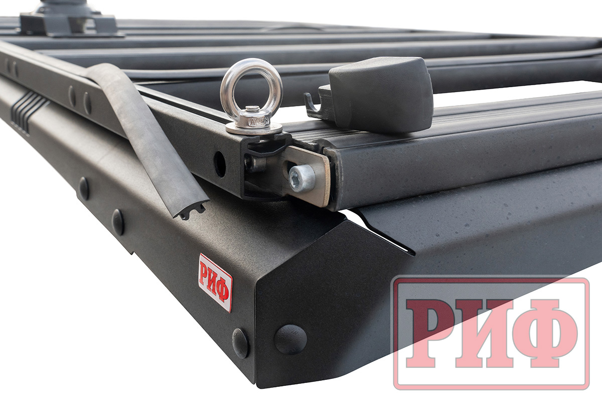 картинка Багажник экспедиционный TANK 400 1250x2080мм алюминиевый РИФ