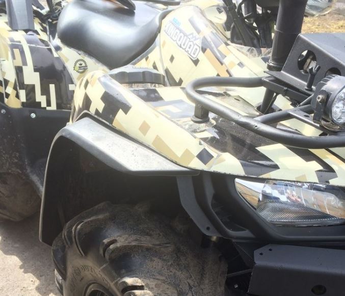 картинка Расширители колесных арок для Suzuki Kingquad 750