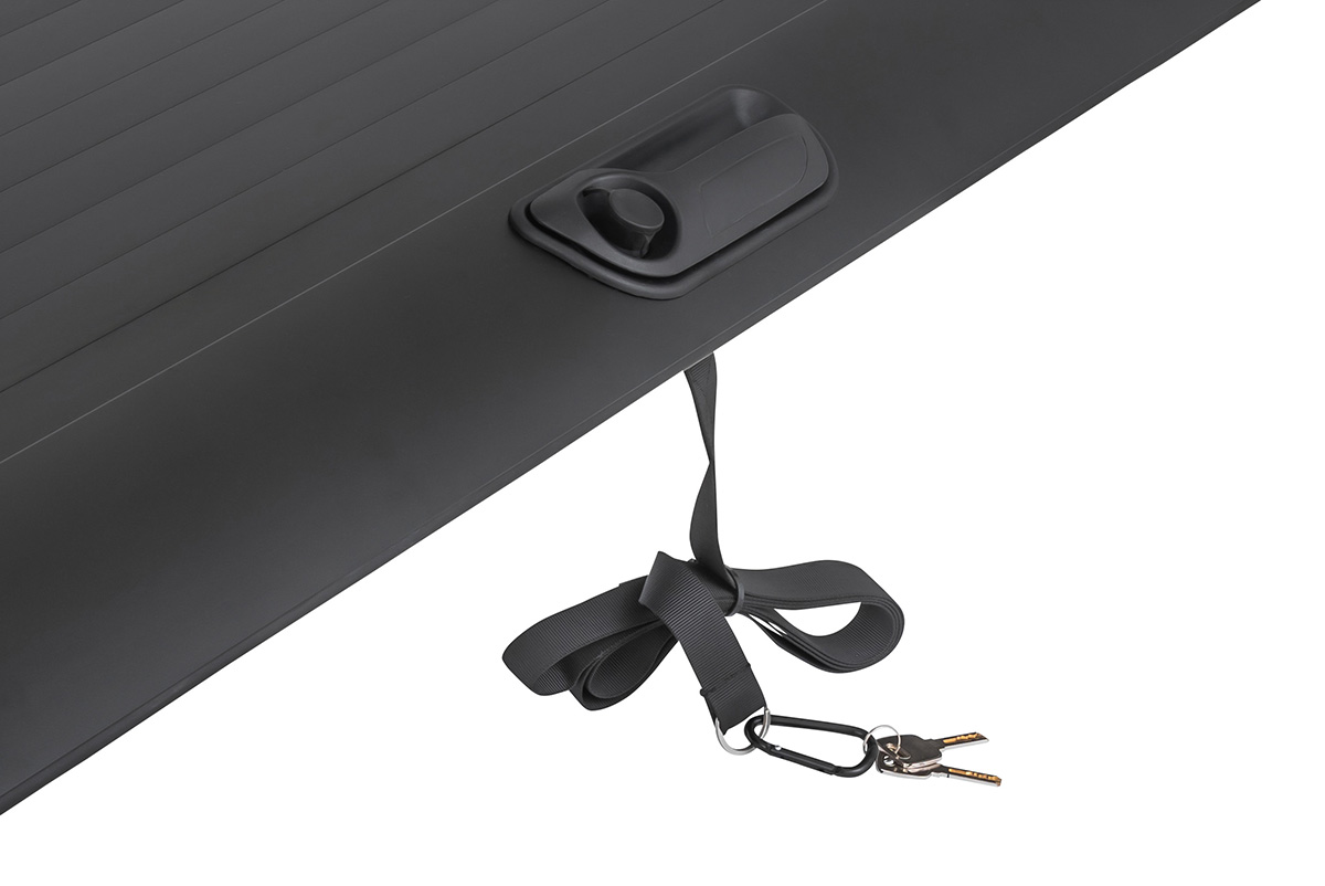 картинка Крышка кузова Dongfeng DF6, роллета раздвижная, алюминиевая, черная