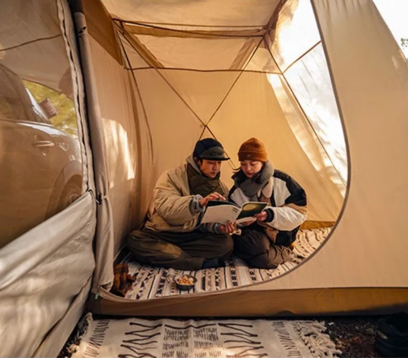 картинка Палатка Naturehike Cloud wild car, 2-местная, алюминиевый каркас, песочная
