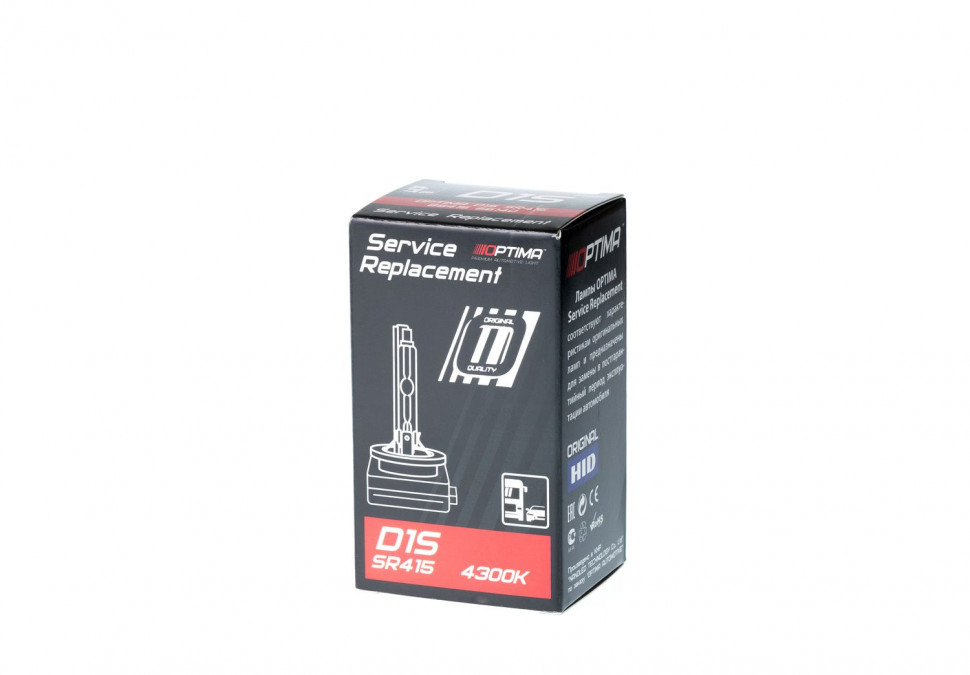 Ксеноновая лампа OPTIMA Service Replacement D1S 4300K