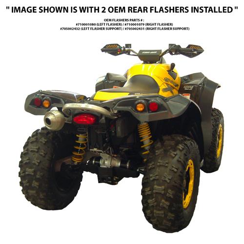 Расширители арок для квадроцикла Can-Am Renegade Direction 2 Inc (Широкие)