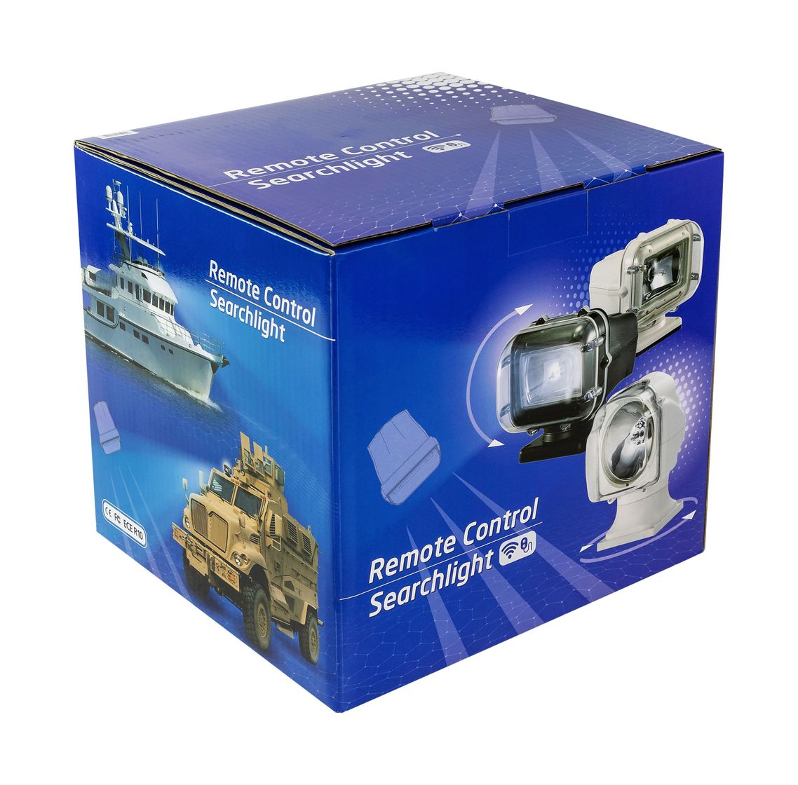 картинка Прожектор стационарный ксеноновый с пультом управления, белый