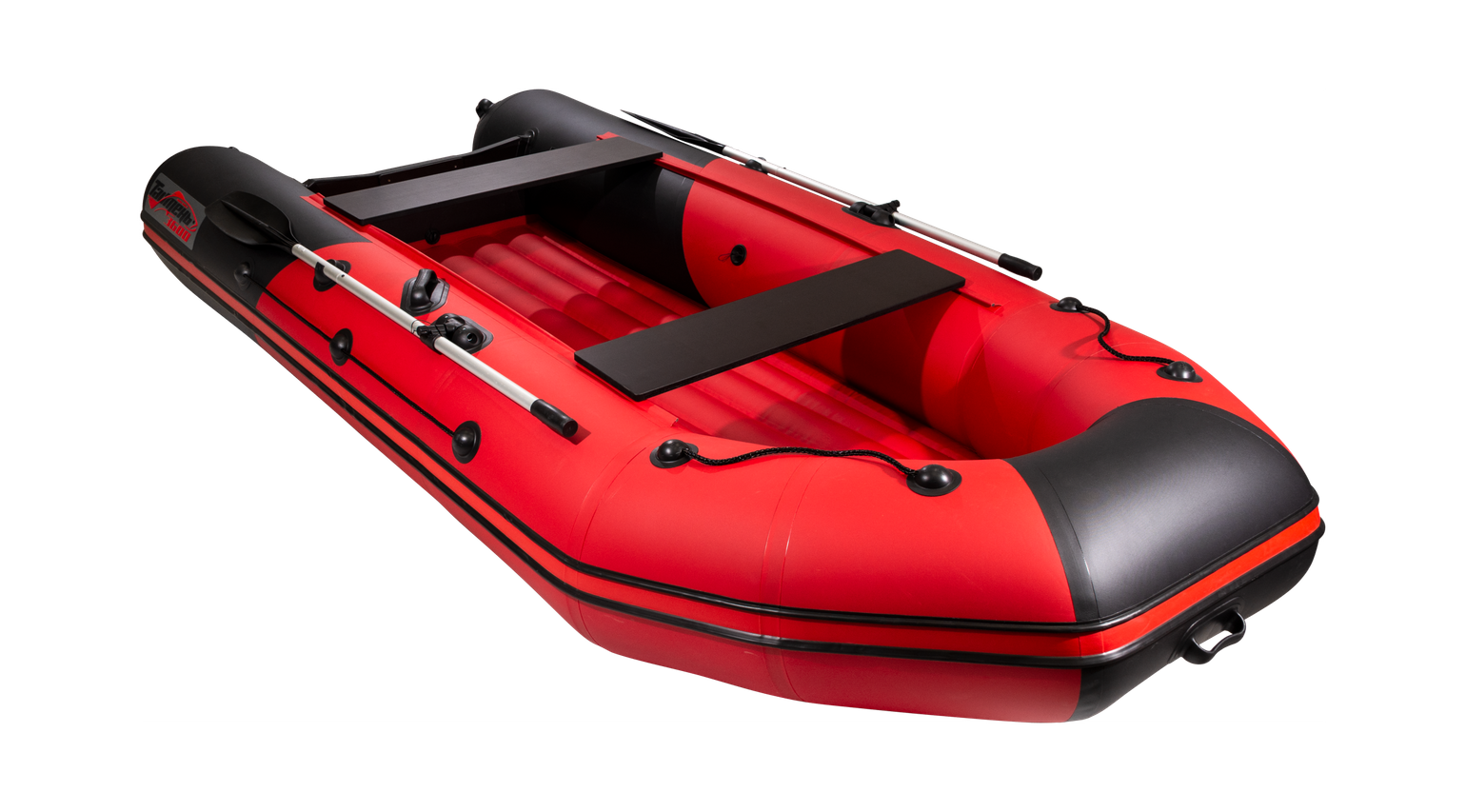 картинка Надувная лодка ПВХ, Таймень NX 3400 НДНД PRO, красный/черный