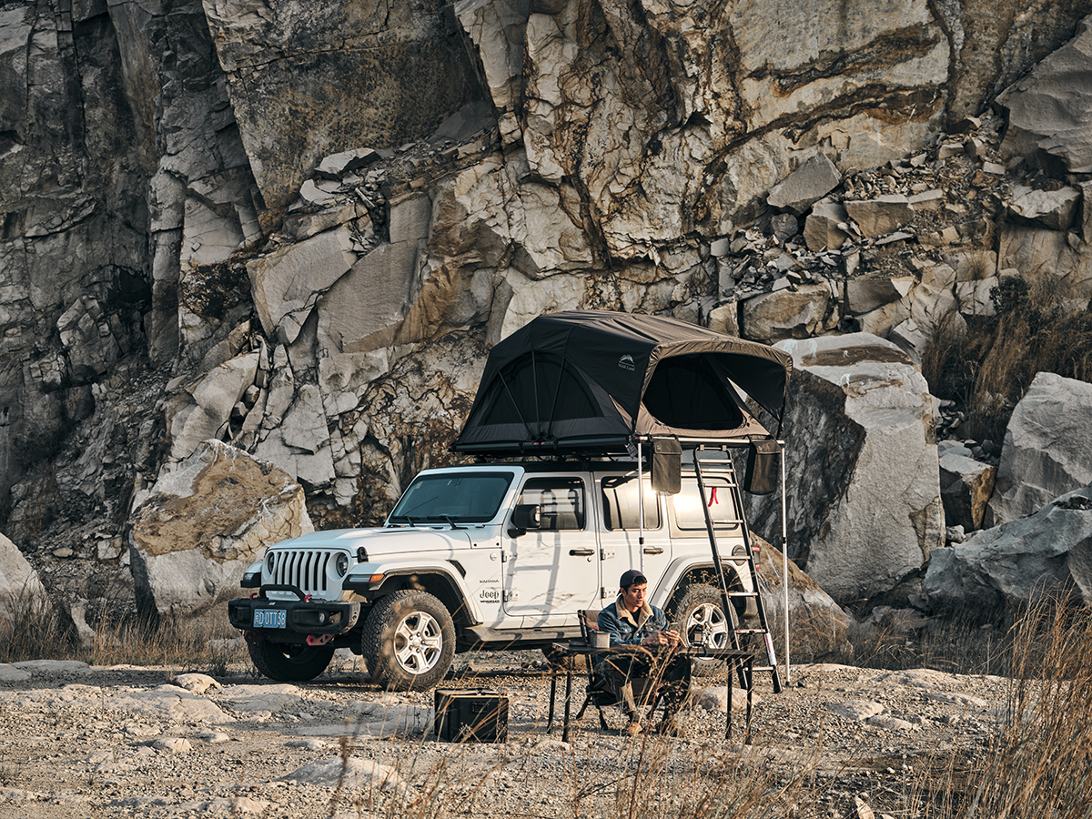 картинка Палатка на крышу автомобиля Wild Land Wild Cruiser 160 Pro ECO