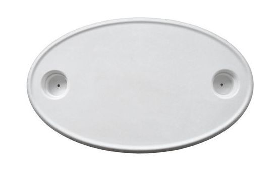 картинка Столешница овальная пластиковая 450х750 мм