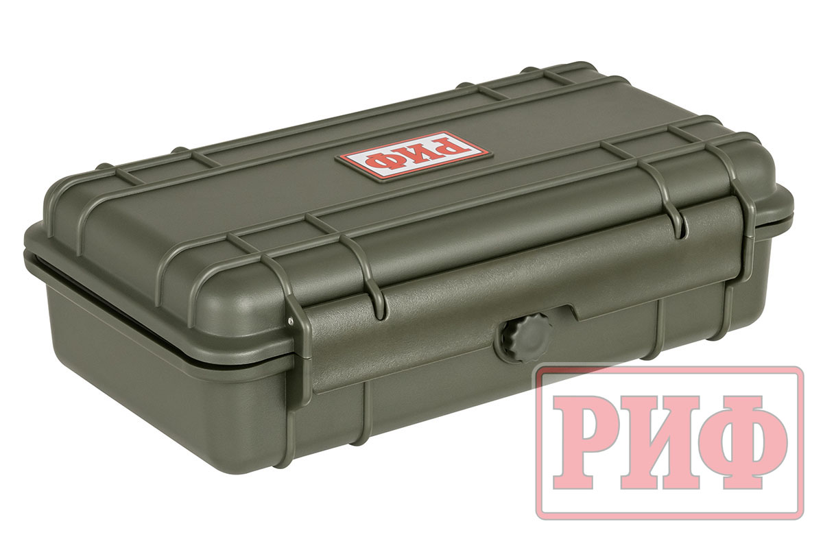 Кейс РИФ 237x137х70 мм IP67, цвет Хаки