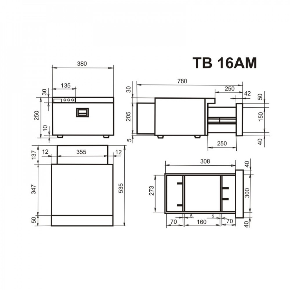 картинка Компрессоный автохолодильник Indel B TB16AM