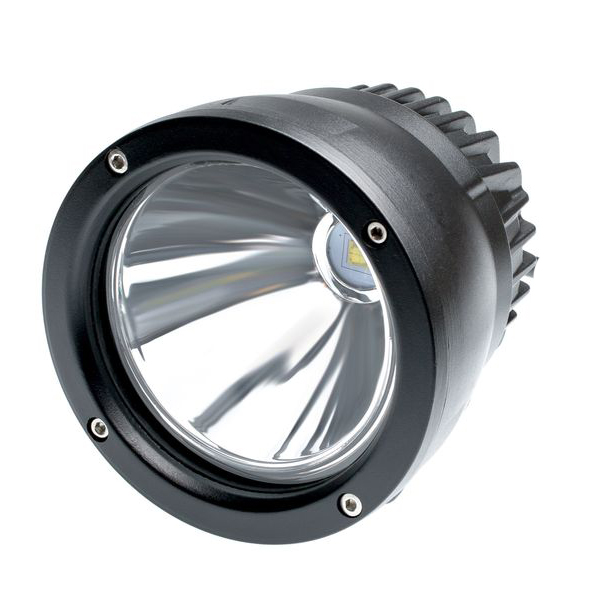 Фара светодиодная NANOLED 25W, круглая, 1 LED CREE, узкий луч, D119х115мм
