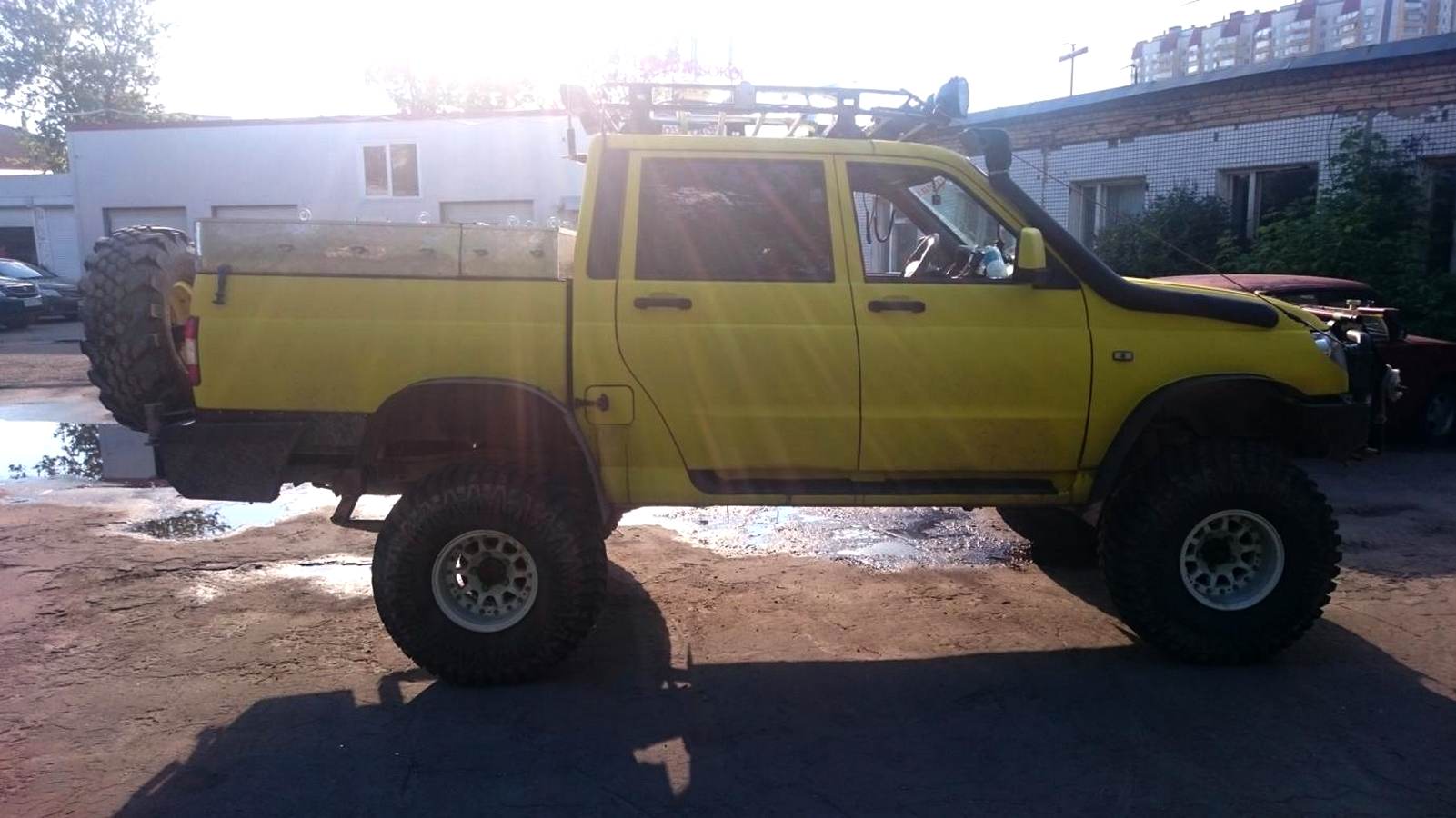 картинка Задний силовой бампер - УАЗ Патриот арт.06022