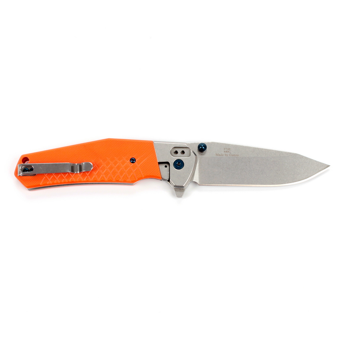 картинка Нож складной туристический Firebird F7492-OR