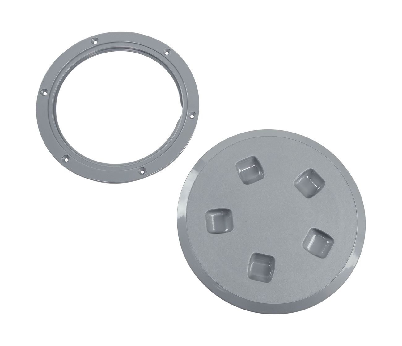 картинка Лючок палубный 130 мм, серый