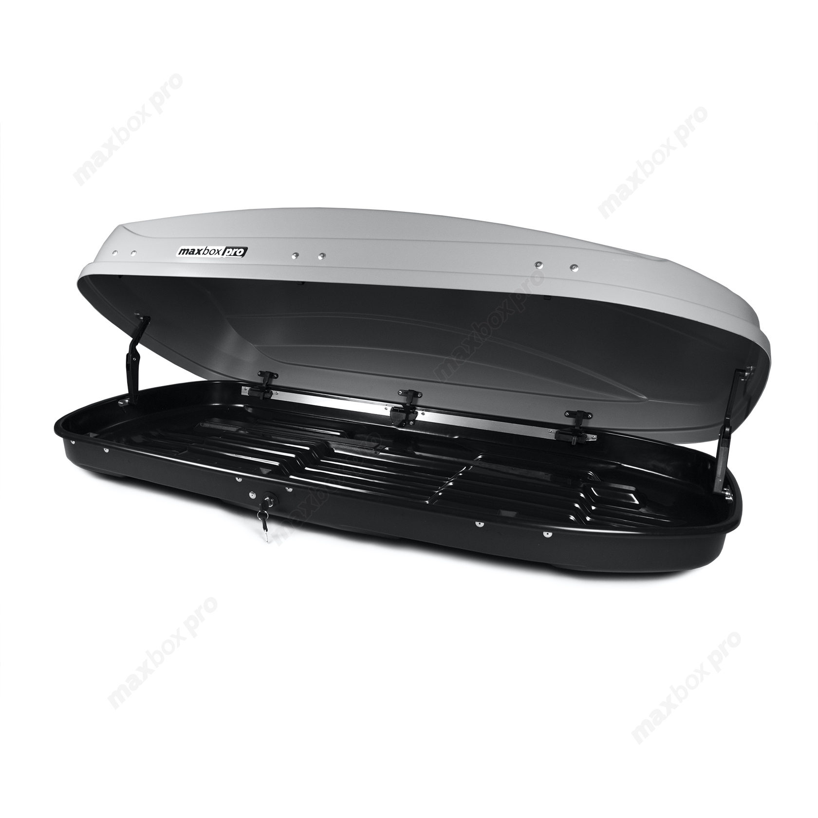 Автобокс MaxBox PRO 460 (средний) карбон серый