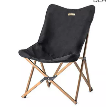 картинка Кресло туристическое Naturehike MW01, складное, черное, до 120 кг