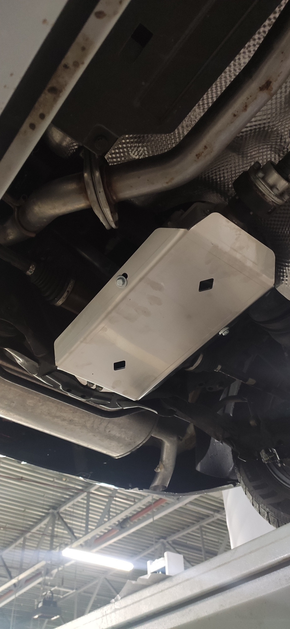 Защита редуктора HAVAL F7, F7X (4WD) (2019-) (Алюминий 4мм) 06.03ABC