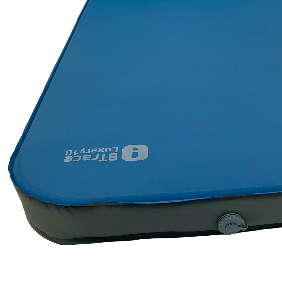 картинка Коврик самонадувающийся BTrace Luxary 10, 201*76*10 см (Синий)