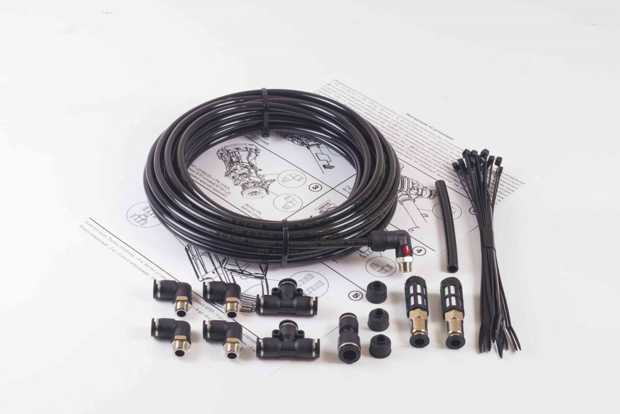 картинка Комплект вывода сапунов для а/м  УАЗ «ECO+АКПП»