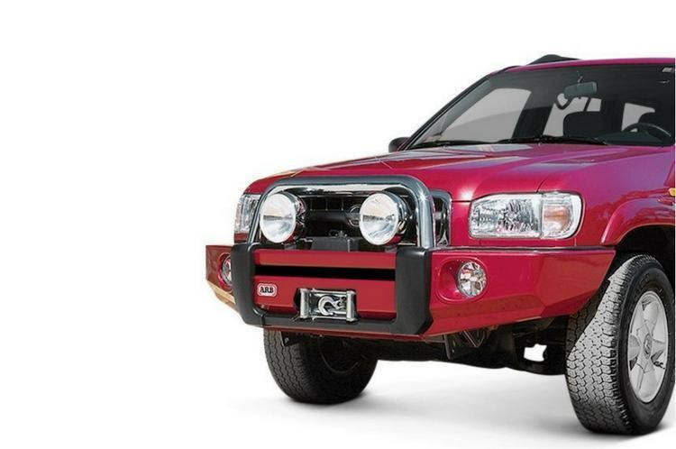 Бампер передний для Nissan Pathfinder 2000-2002 ARB Sahara стальной се