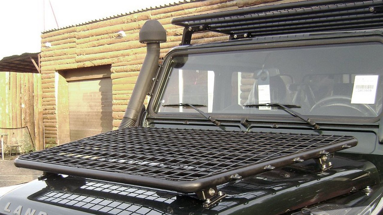 картинка Багажник KDT на капот Land Rover Defender 90/110 алюминий