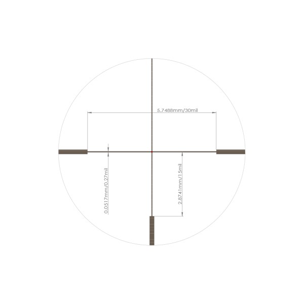 картинка Оптический прицел Artelv CRS Fiber 1-4x24 SFP
